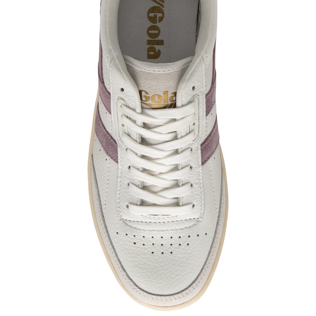 Gola Classics Falcon Sneakers Białe Polska | 6857AEJWR
