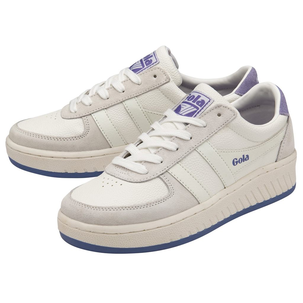 Gola Classics Grandslam '88 Sneakers Białe Lawenda Polska | 6817TZSAF