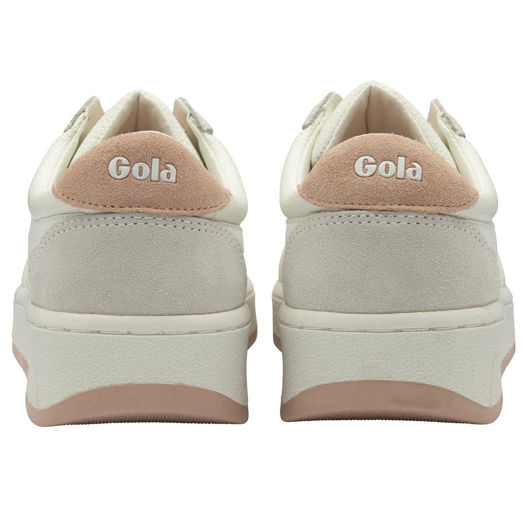 Gola Classics Grandslam '88 Sneakers Białe Różowe Polska | 8605FRAVP