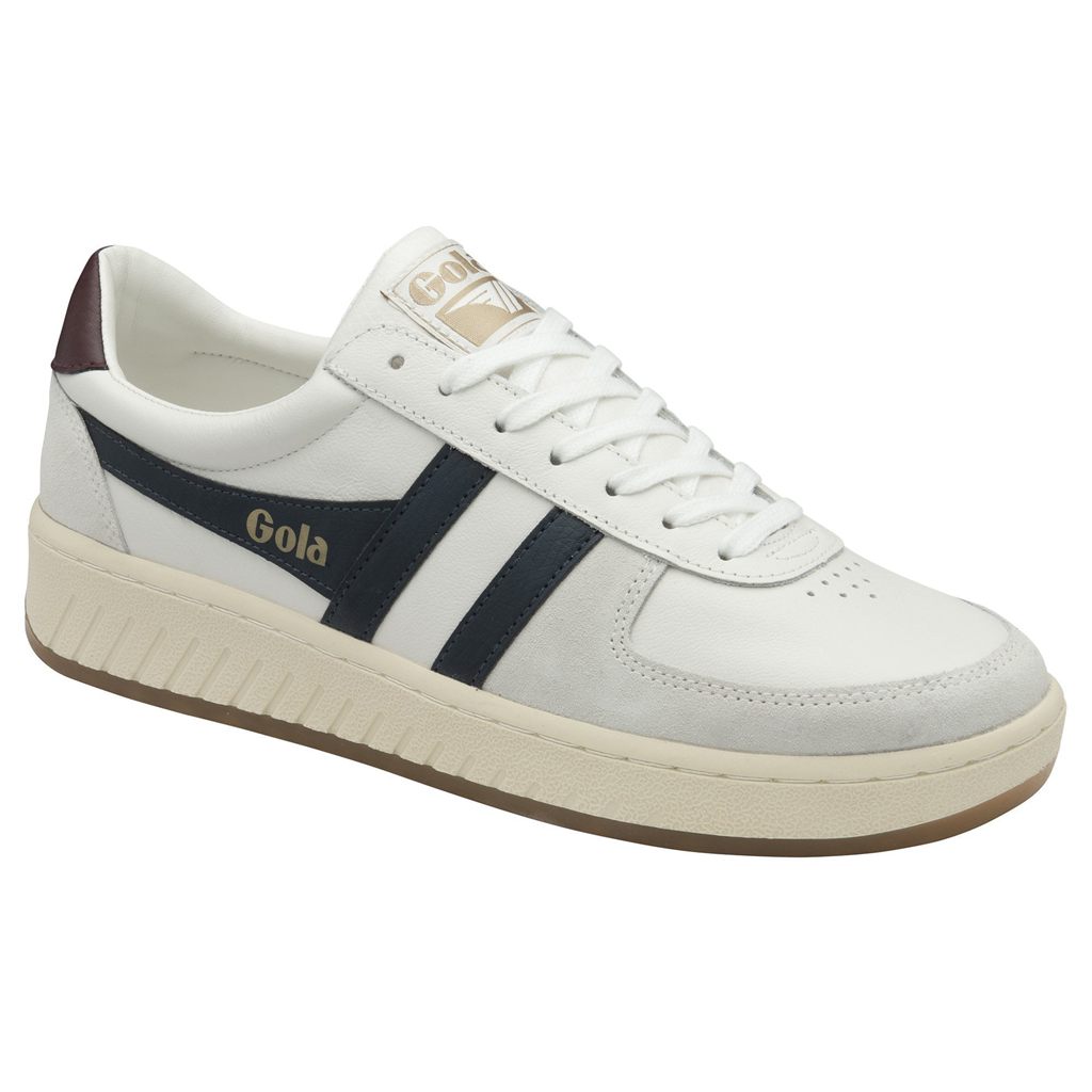 Gola Classics Grandslam Classic Sneakers Białe Granatowe Bordowe Polska | 2634YLVUS