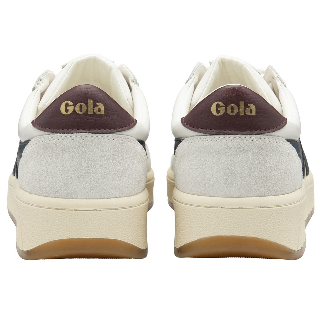 Gola Classics Grandslam Classic Sneakers Białe Granatowe Bordowe Polska | 2634YLVUS