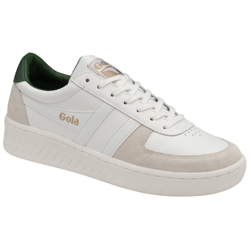 Gola Classics Grandslam Classic Sneakers Białe Ciemny Zielone Polska | 8692LAHWG