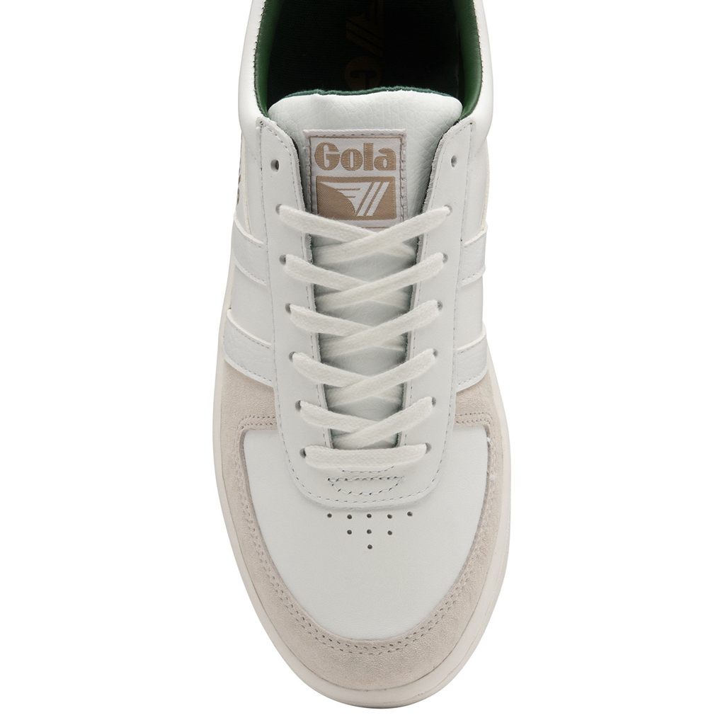 Gola Classics Grandslam Classic Sneakers Białe Ciemny Zielone Polska | 8692LAHWG