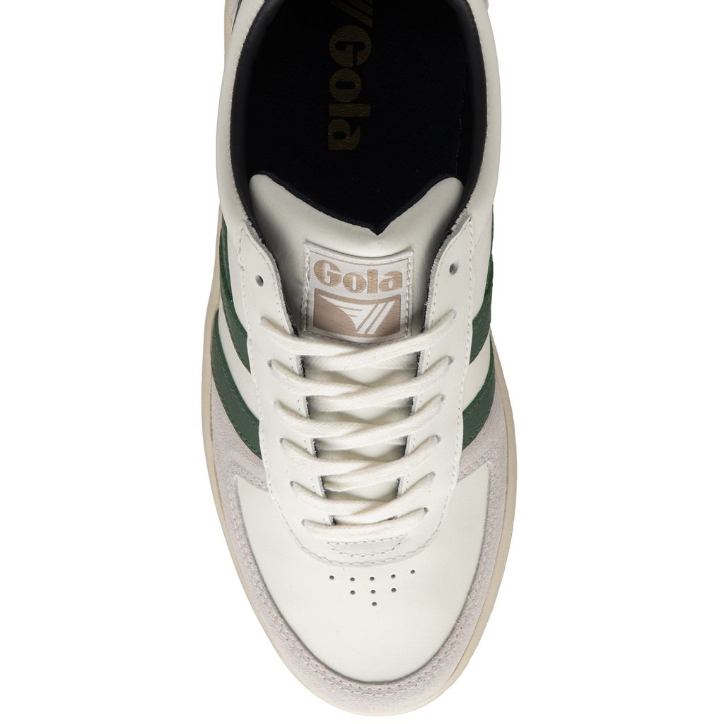 Gola Classics Grandslam Classic Sneakers Białe Ciemny Zielone Granatowe Polska | 7201KRZLQ