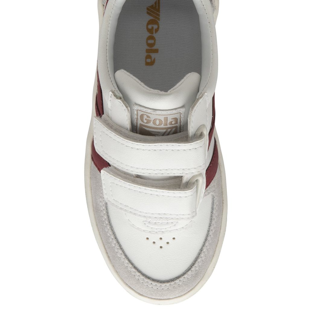 Gola Classics Grandslam Classic Strap Sneakers Białe Jasny Czerwone Czarne Polska | 4698MYINW