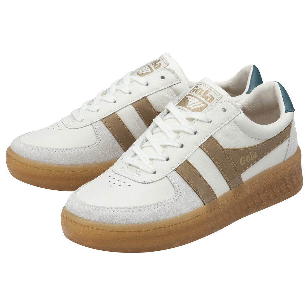 Gola Classics Grandslam Elite Sneakers Białe Głęboka Paw Polska | 3624HUXON