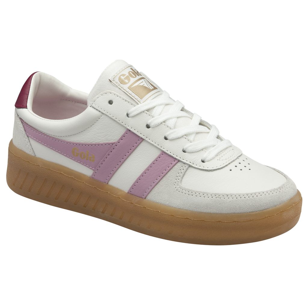 Gola Classics Grandslam Elite Sneakers Białe Polska | 1364KFAPC