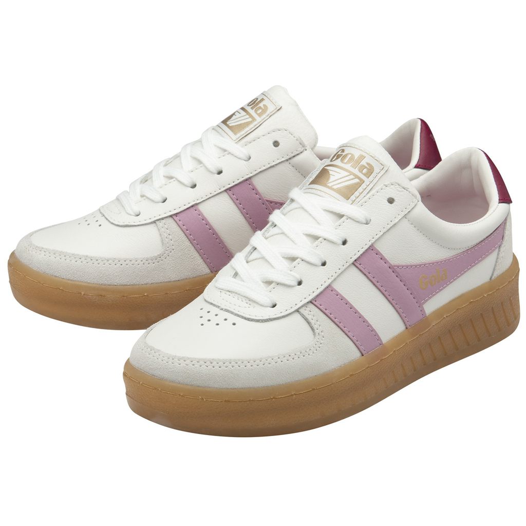 Gola Classics Grandslam Elite Sneakers Białe Polska | 1364KFAPC