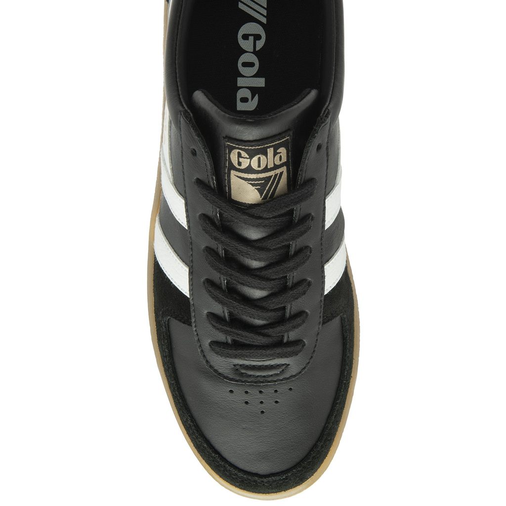 Gola Classics Grandslam Elite Sneakers Czarne Białe Polska | 3054PWZTE