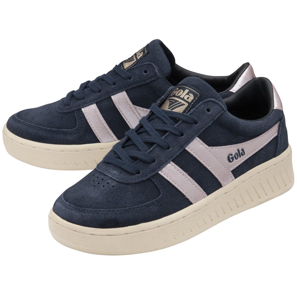 Gola Classics Grandslam Flame Sneakers Granatowe Różowe Polska | 2645RQCLJ