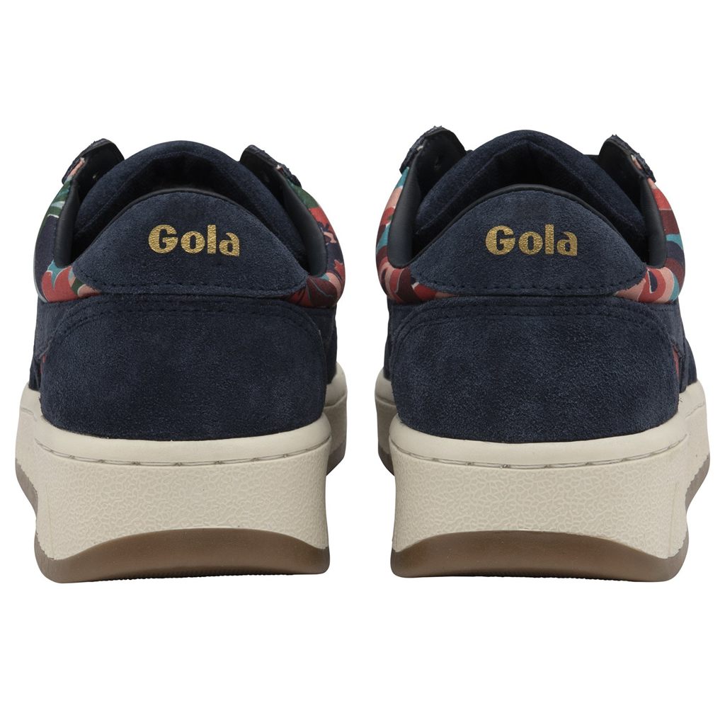 Gola Classics Grandslam LBTY BL Sneakers Granatowe Polska | 2756JGFBN