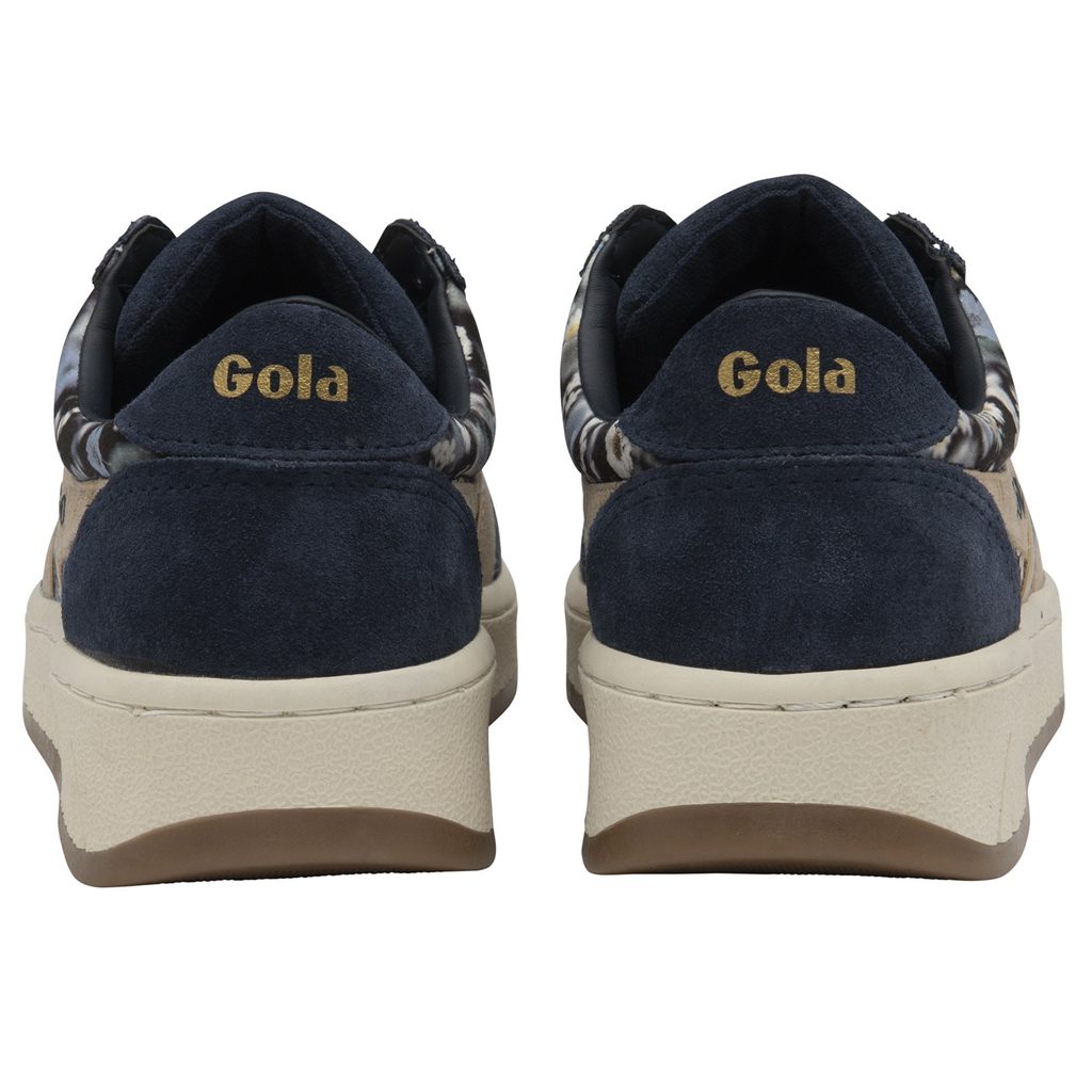 Gola Classics Grandslam LBTY BR Sneakers Granatowe Złote Polska | 6903OMKUE