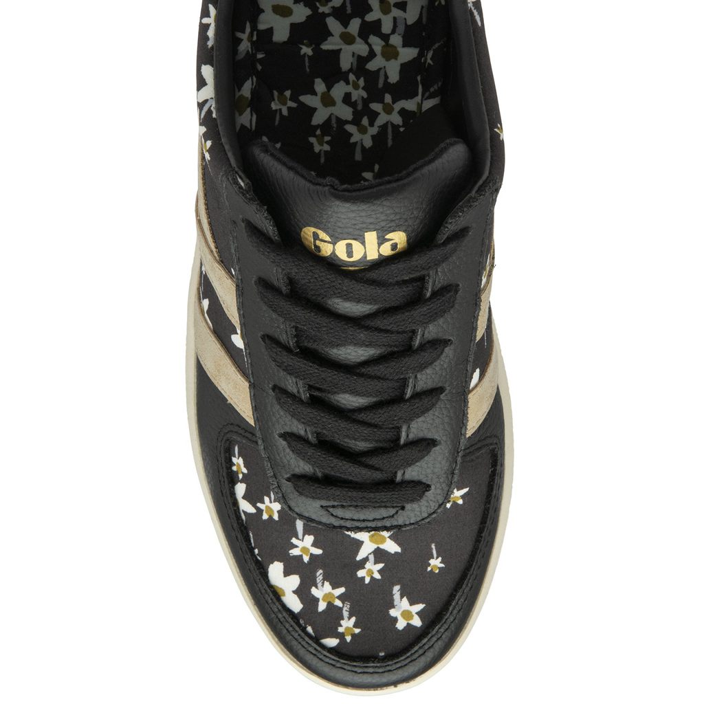 Gola Classics Grandslam LBTY SN Sneakers Czarne Złote Polska | 6473JAOBS
