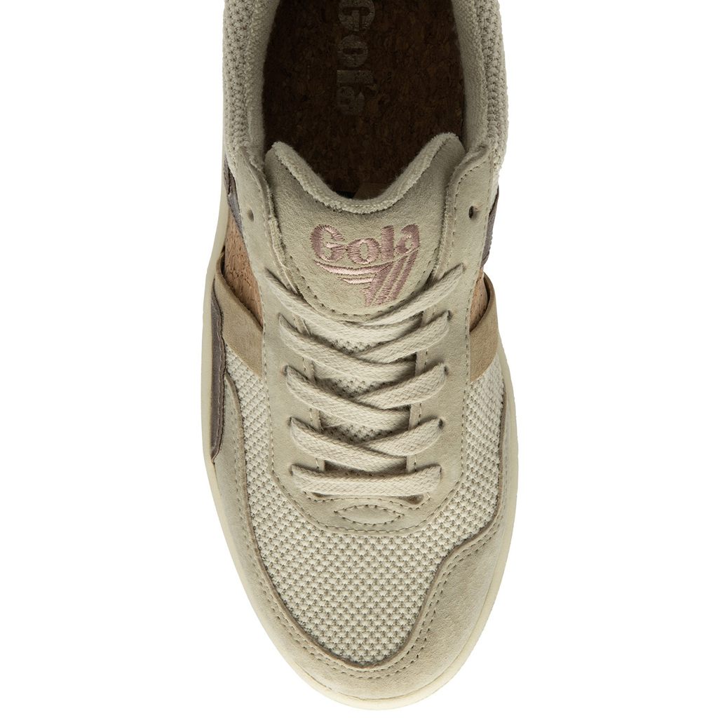 Gola Classics Grandslam Mode Sneakers Wheat Oat Bronze Polska | 2394IAPMG