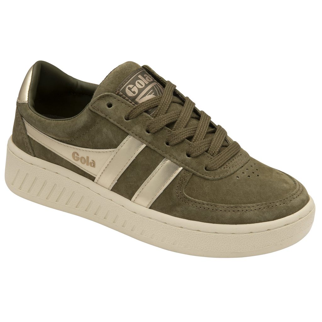 Gola Classics Grandslam Pearl Sneakers Khaki Polska | 7953UIONE