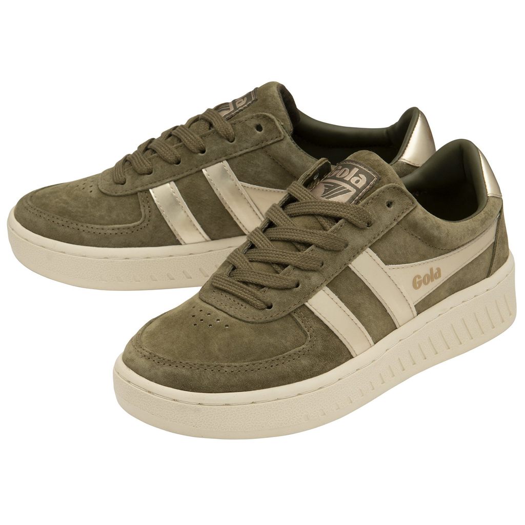 Gola Classics Grandslam Pearl Sneakers Khaki Polska | 7953UIONE
