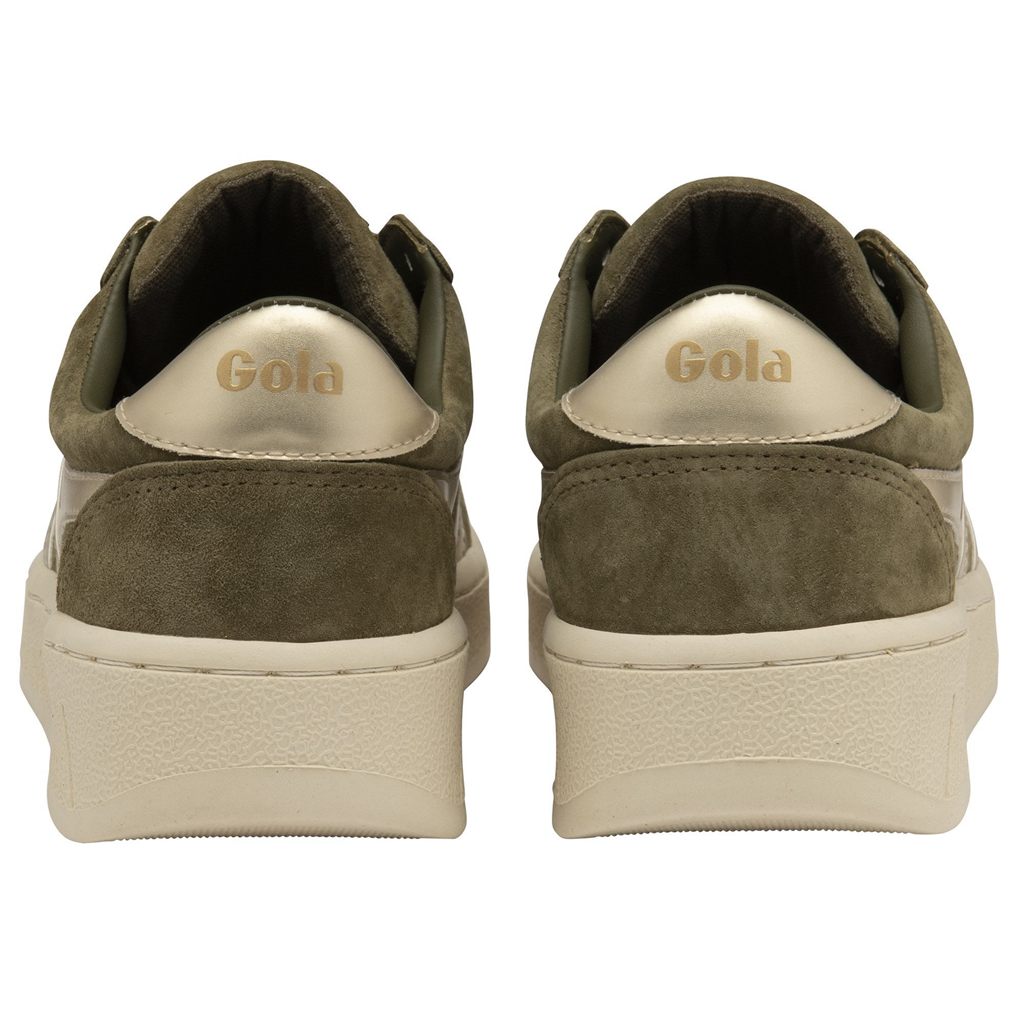 Gola Classics Grandslam Pearl Sneakers Khaki Polska | 7953UIONE