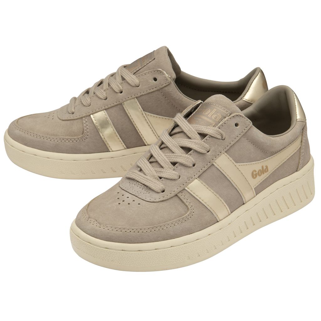 Gola Classics Grandslam Pearl Sneakers Szare Polska | 1480BLRAG