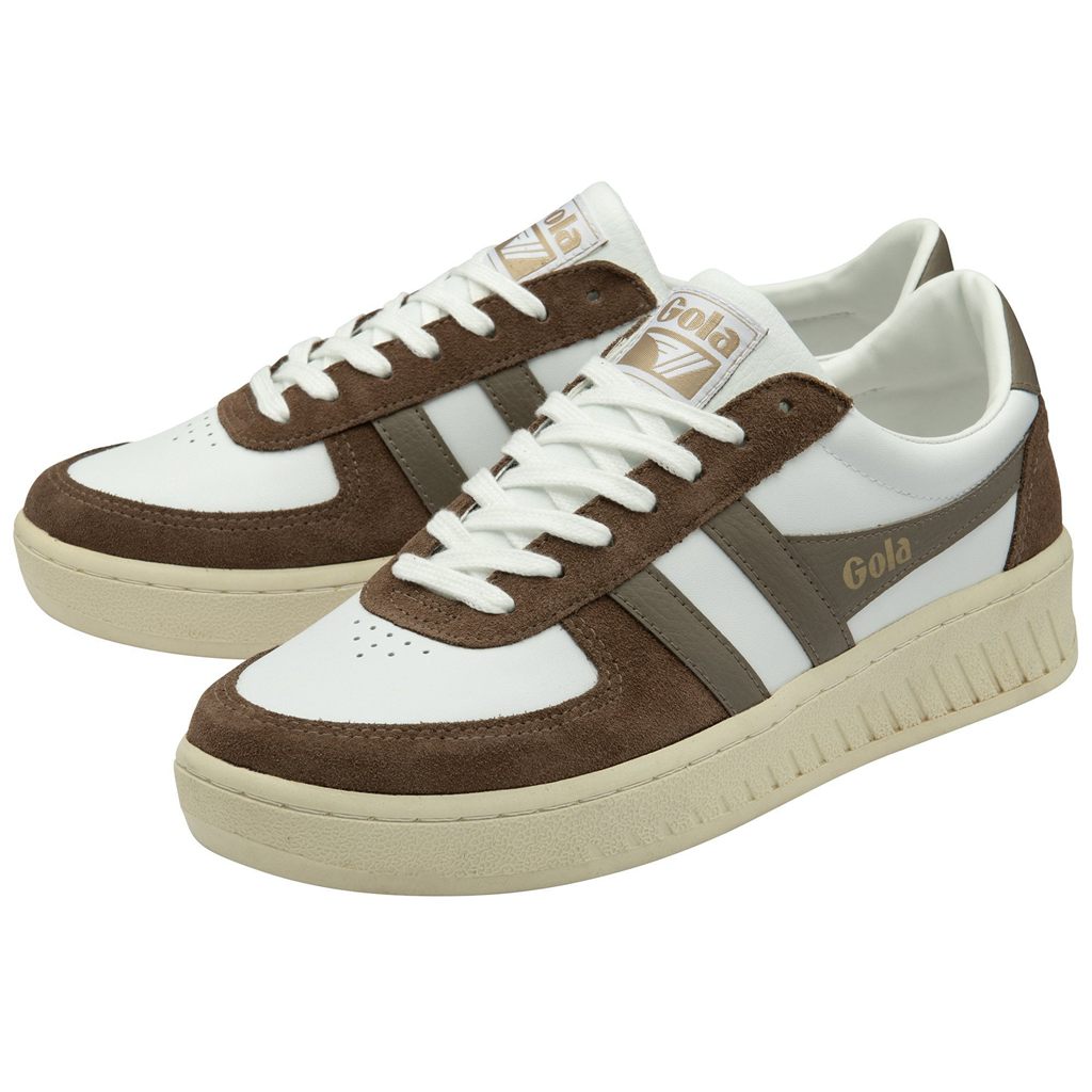 Gola Classics Grandslam Quadrant Sneakers Białe Polska | 9623QBWDL