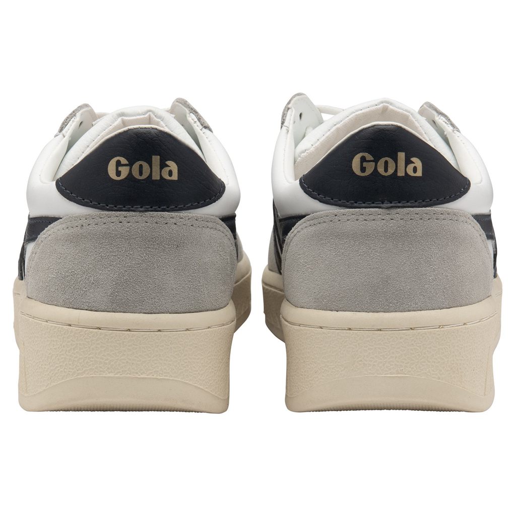 Gola Classics Grandslam Quadrant Sneakers Białe Głęboka Szare Granatowe Polska | 1879XFSCE