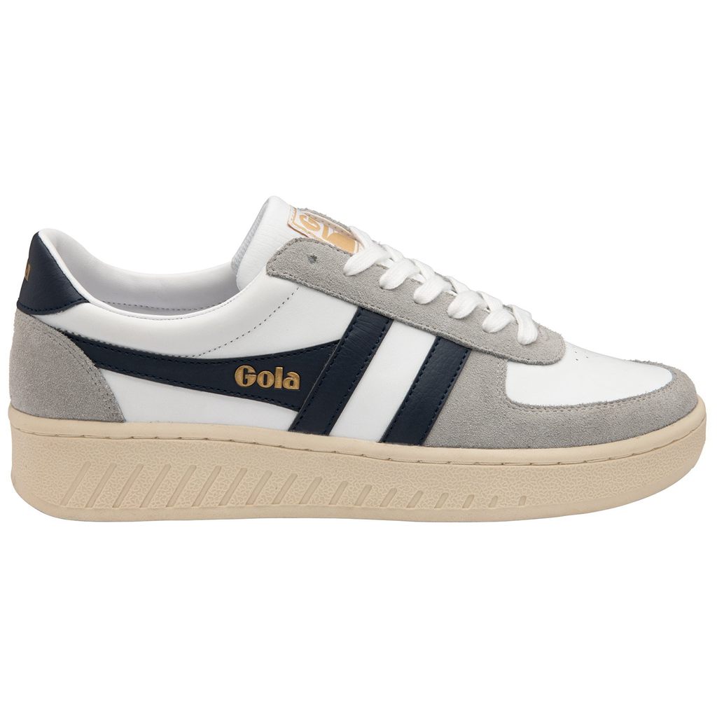 Gola Classics Grandslam Quadrant Sneakers Białe Głęboka Szare Granatowe Polska | 1879XFSCE