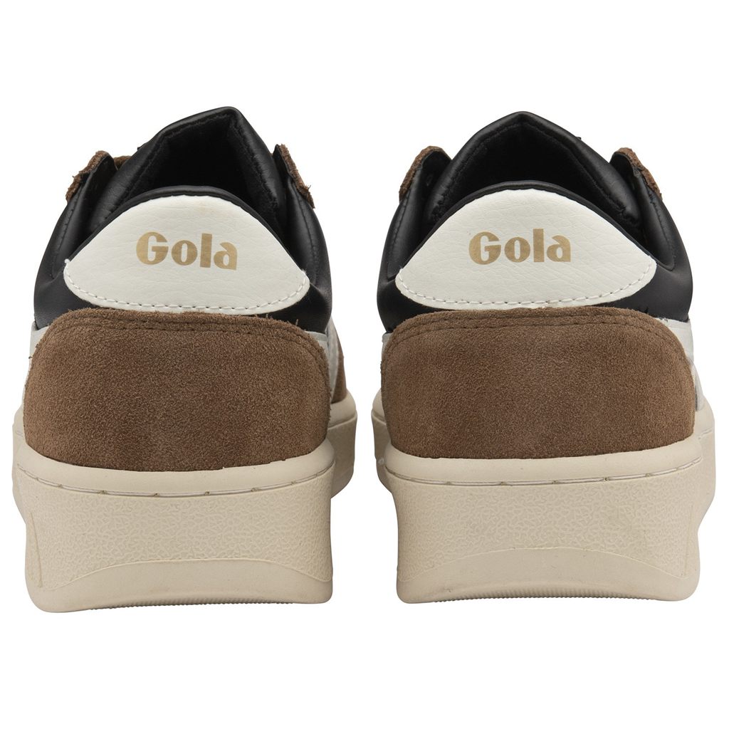 Gola Classics Grandslam Quadrant Sneakers Czarne Białe Polska | 6487YEHNJ