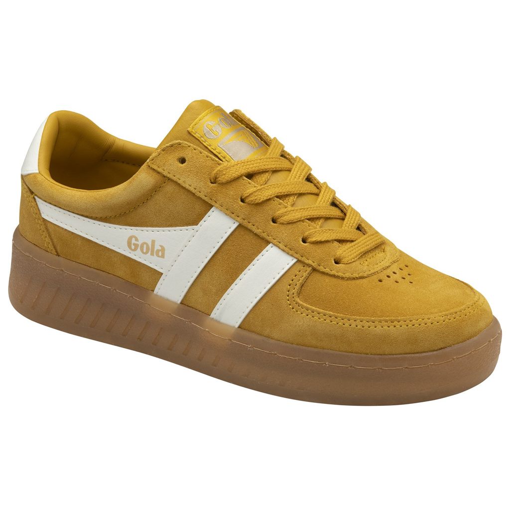 Gola Classics Grandslam Suede Sneakers Białe Polska | 8201GZYMX