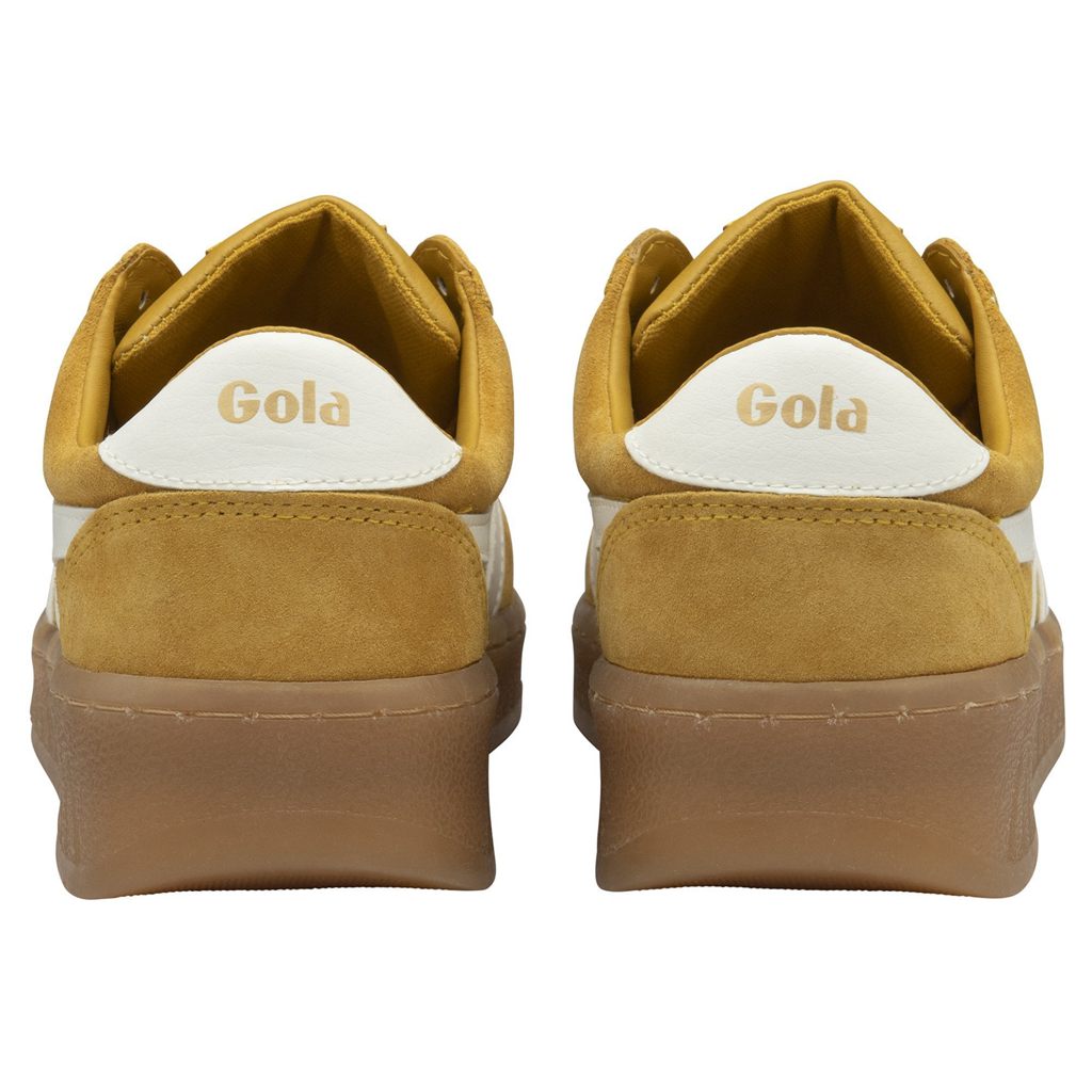 Gola Classics Grandslam Suede Sneakers Białe Polska | 8201GZYMX