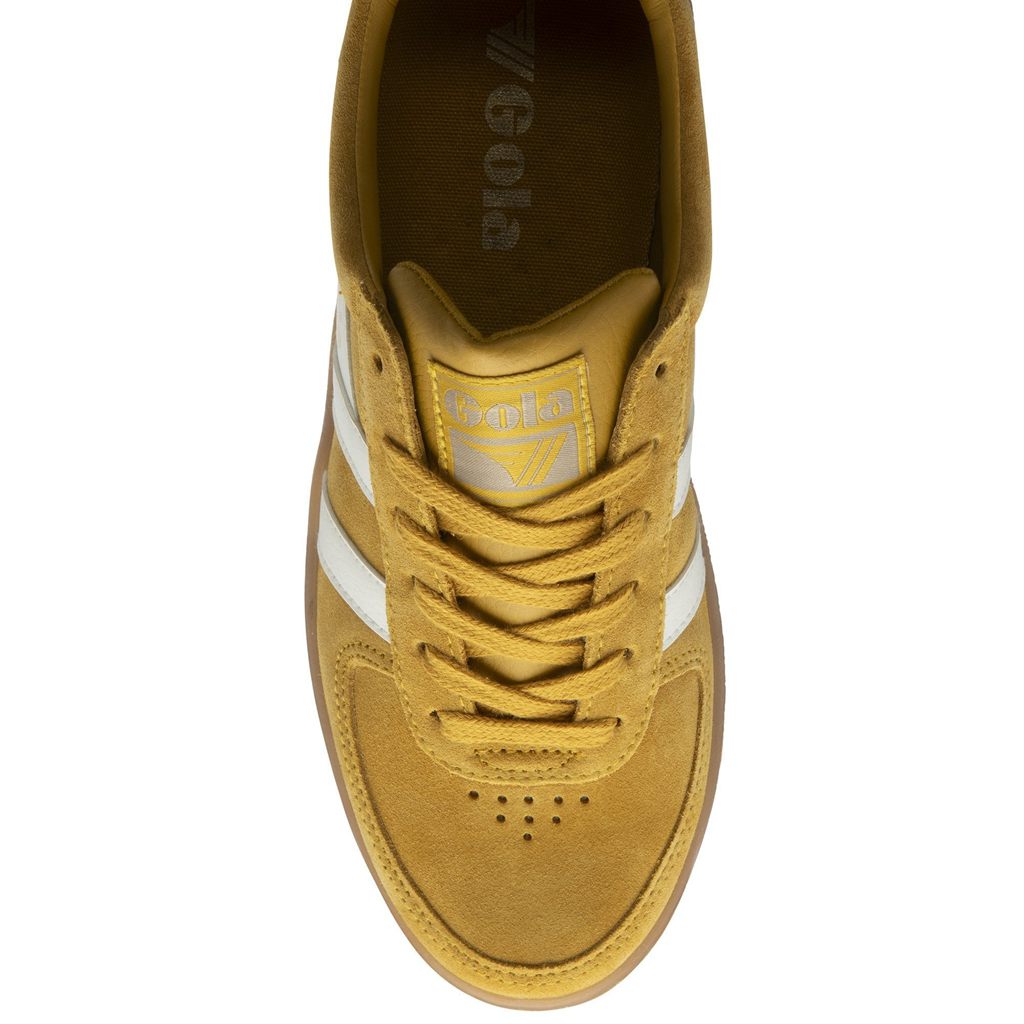 Gola Classics Grandslam Suede Sneakers Białe Polska | 8201GZYMX