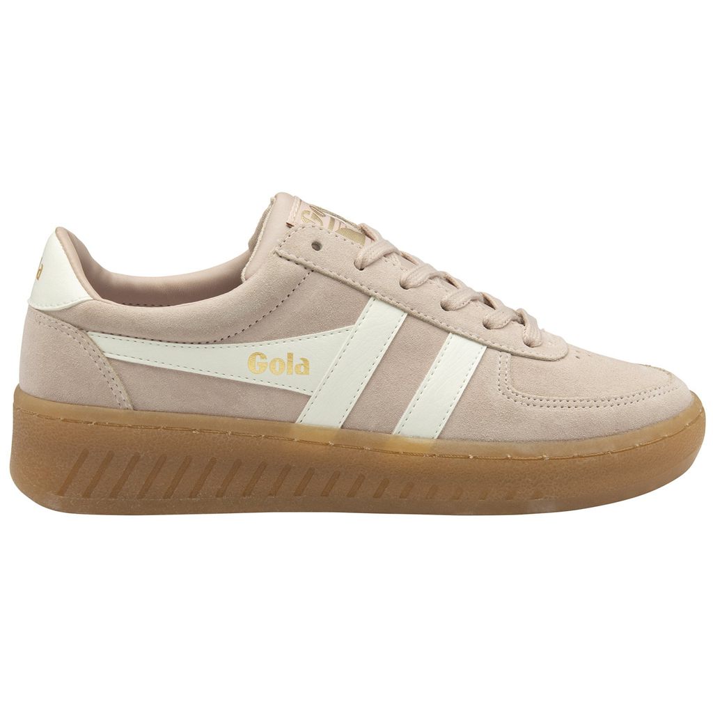 Gola Classics Grandslam Suede Sneakers Różowe Białe Polska | 2058WSJVO
