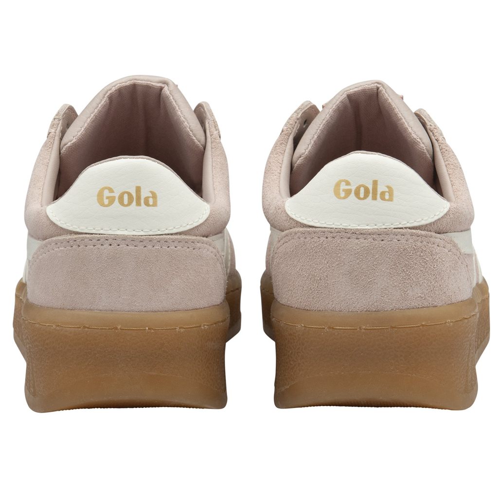 Gola Classics Grandslam Suede Sneakers Różowe Białe Polska | 2058WSJVO