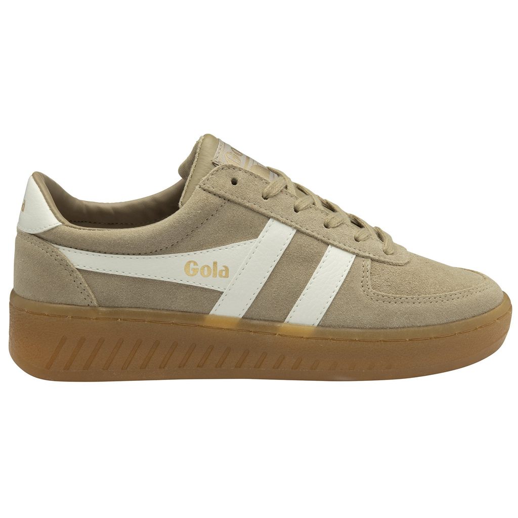 Gola Classics Grandslam Suede Sneakers Białe Polska | 8312HBRVD