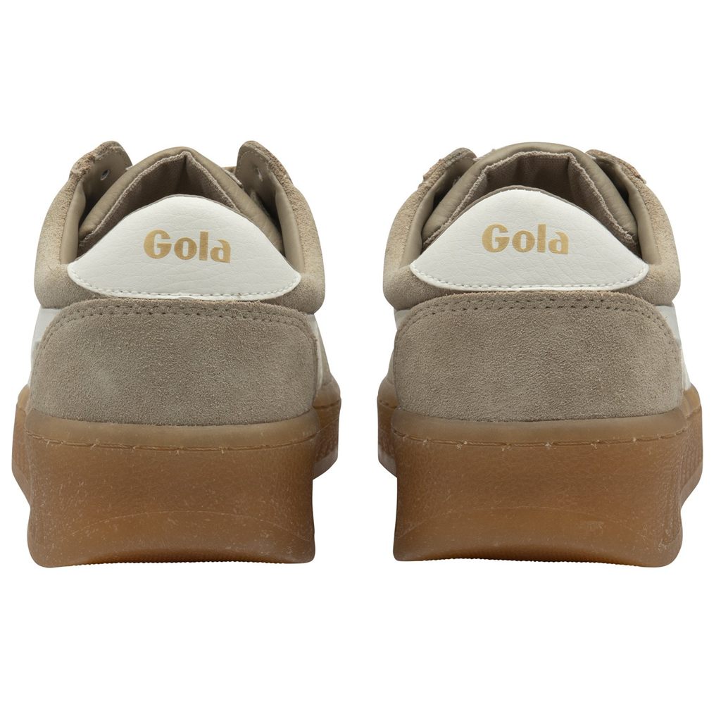 Gola Classics Grandslam Suede Sneakers Białe Polska | 8312HBRVD