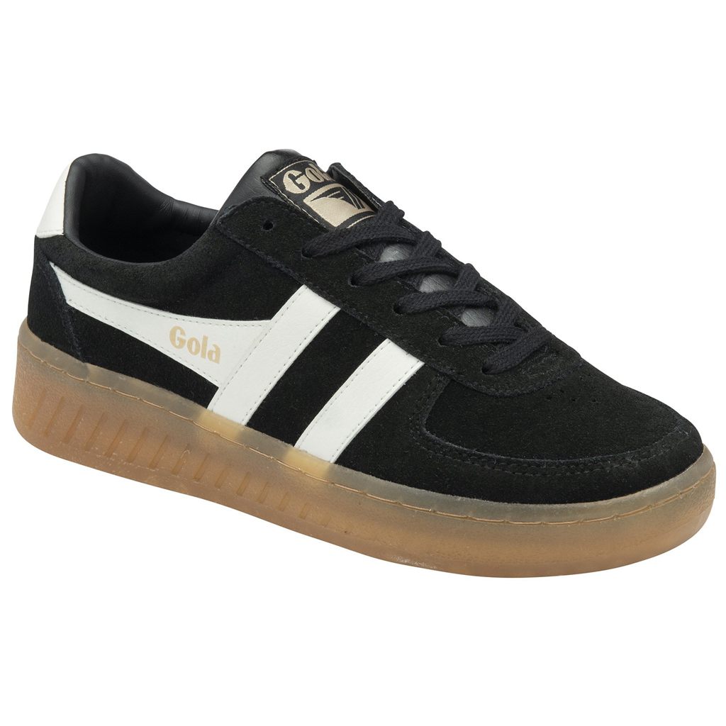 Gola Classics Grandslam Suede Sneakers Czarne Białe Polska | 2589WAEPS