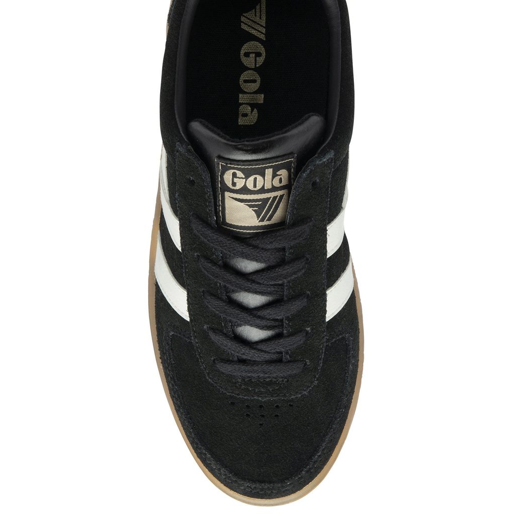 Gola Classics Grandslam Suede Sneakers Czarne Białe Polska | 2589WAEPS