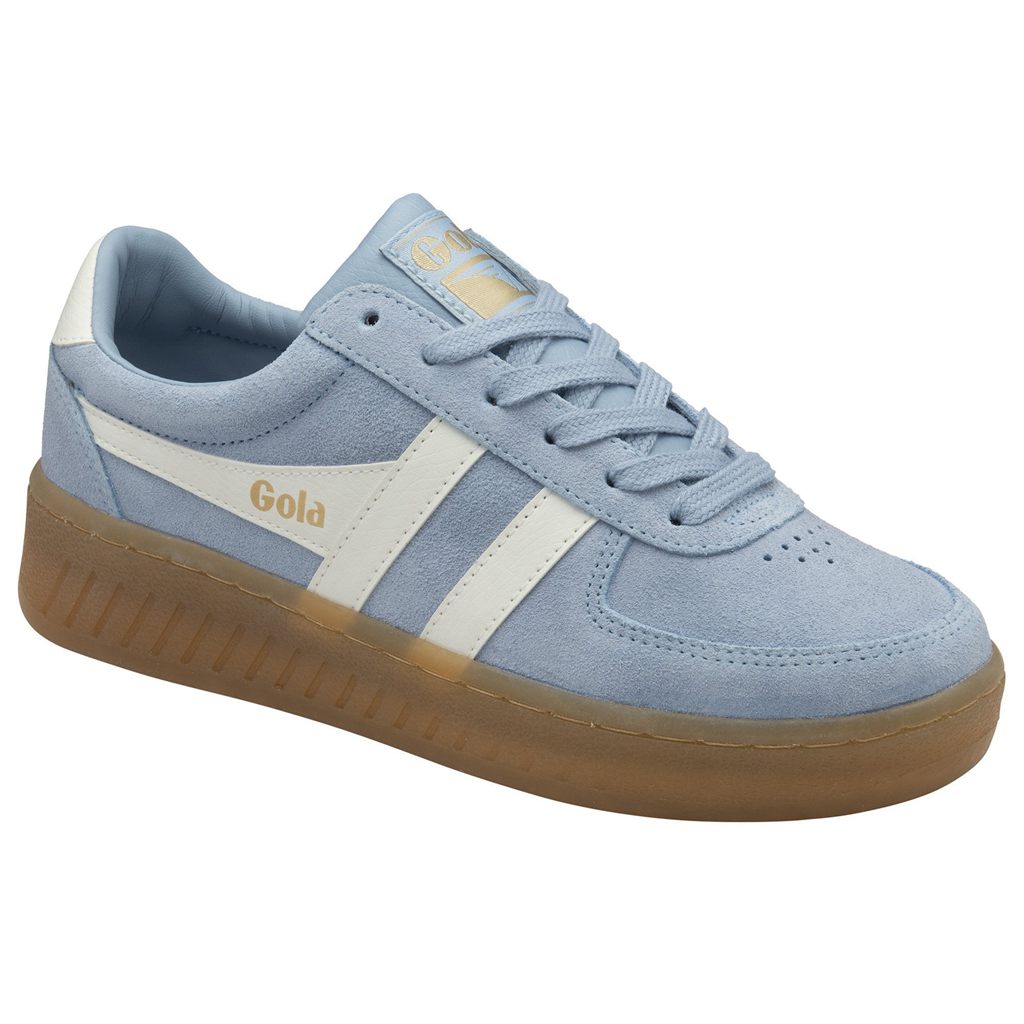 Gola Classics Grandslam Suede Sneakers Białe Polska | 6480MELTO
