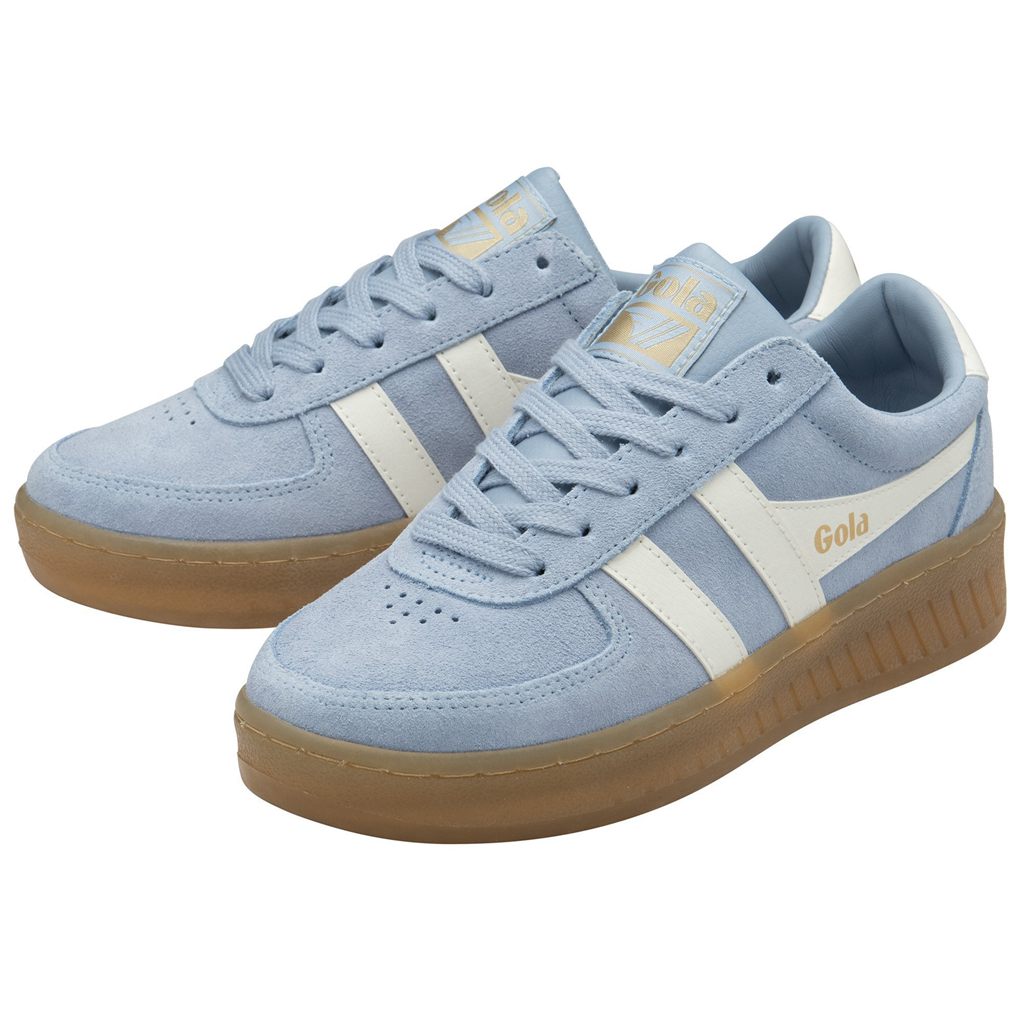 Gola Classics Grandslam Suede Sneakers Białe Polska | 6480MELTO