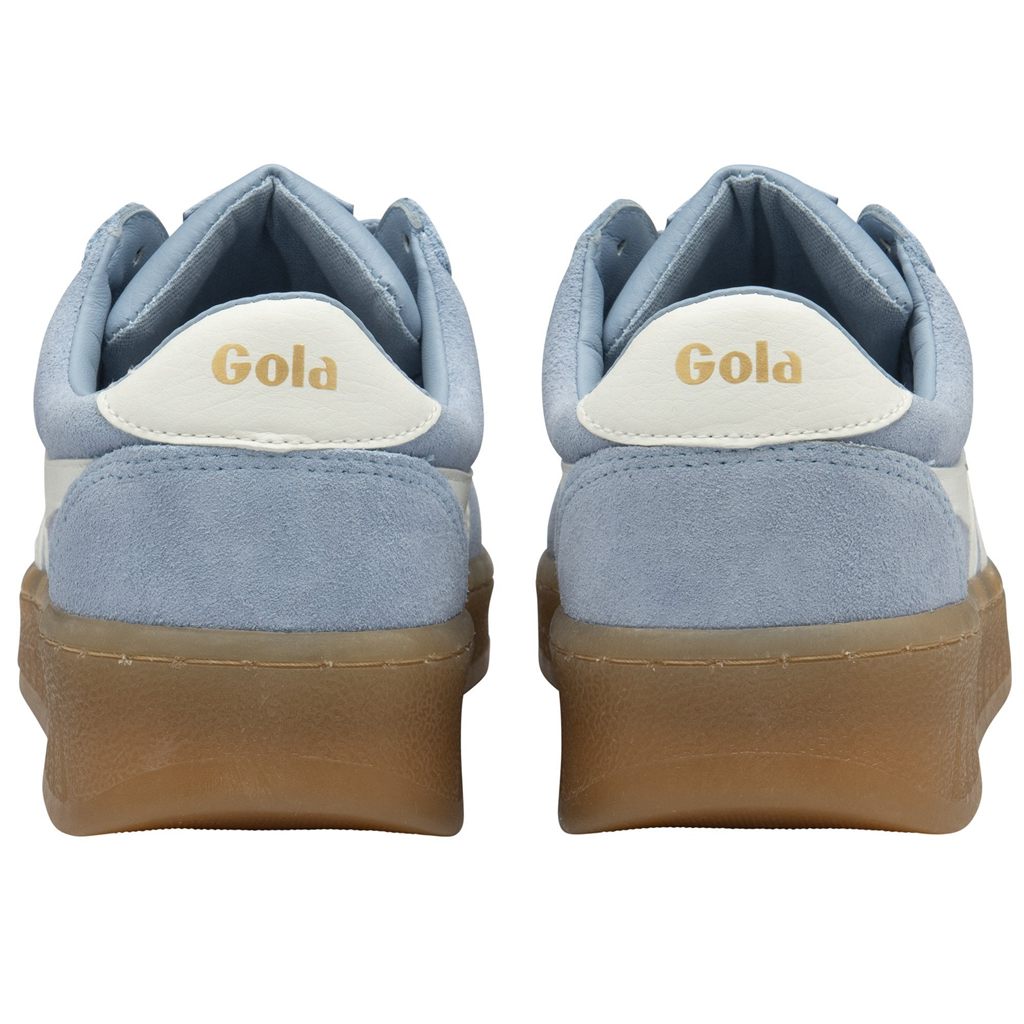 Gola Classics Grandslam Suede Sneakers Białe Polska | 6480MELTO