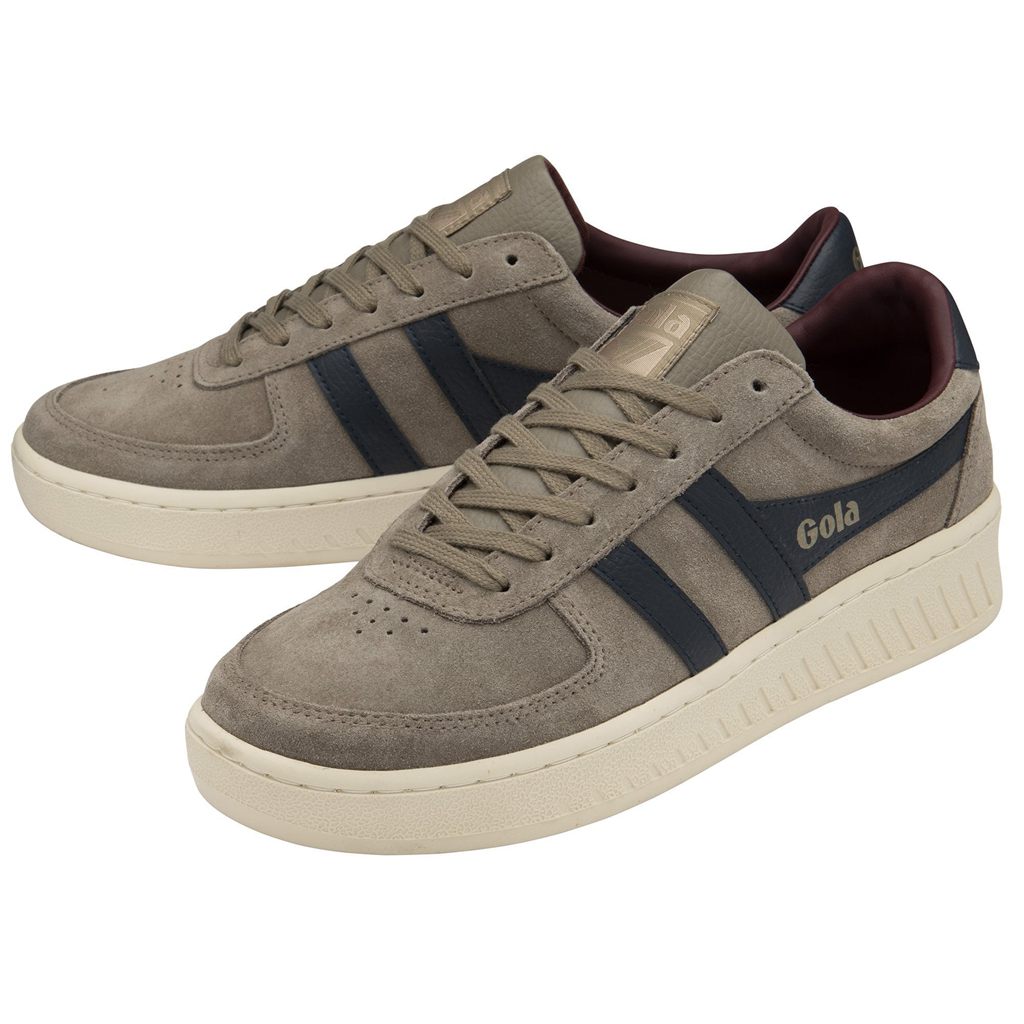 Gola Classics Grandslam Suede Sneakers Granatowe Bordowe Polska | 8279RDINB