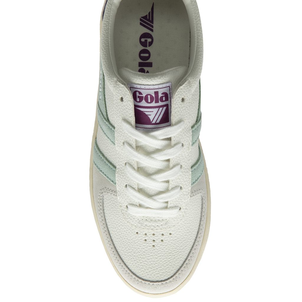 Gola Classics Grandslam Trident Sneakers Białe Polska | 8296JRGFO