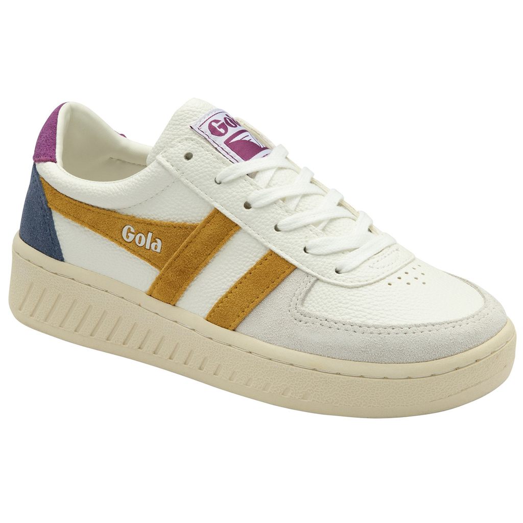 Gola Classics Grandslam Trident Sneakers Białe Polska | 8673EHLTY