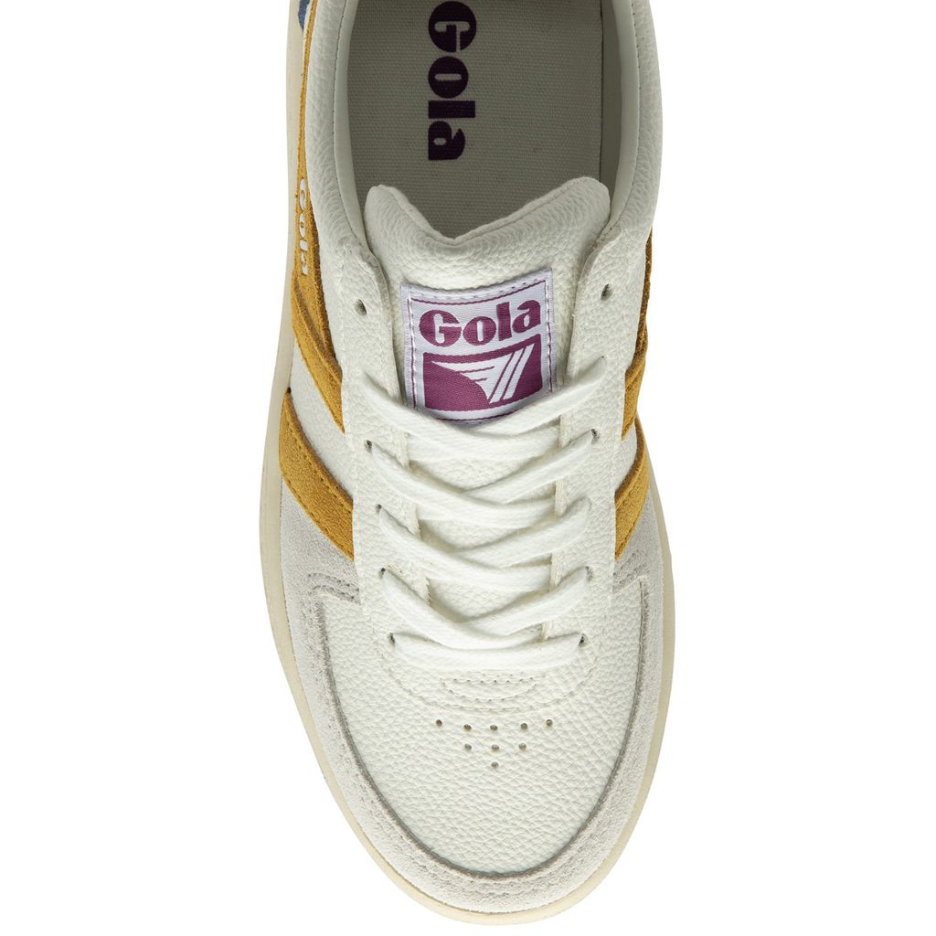 Gola Classics Grandslam Trident Sneakers Białe Polska | 8673EHLTY