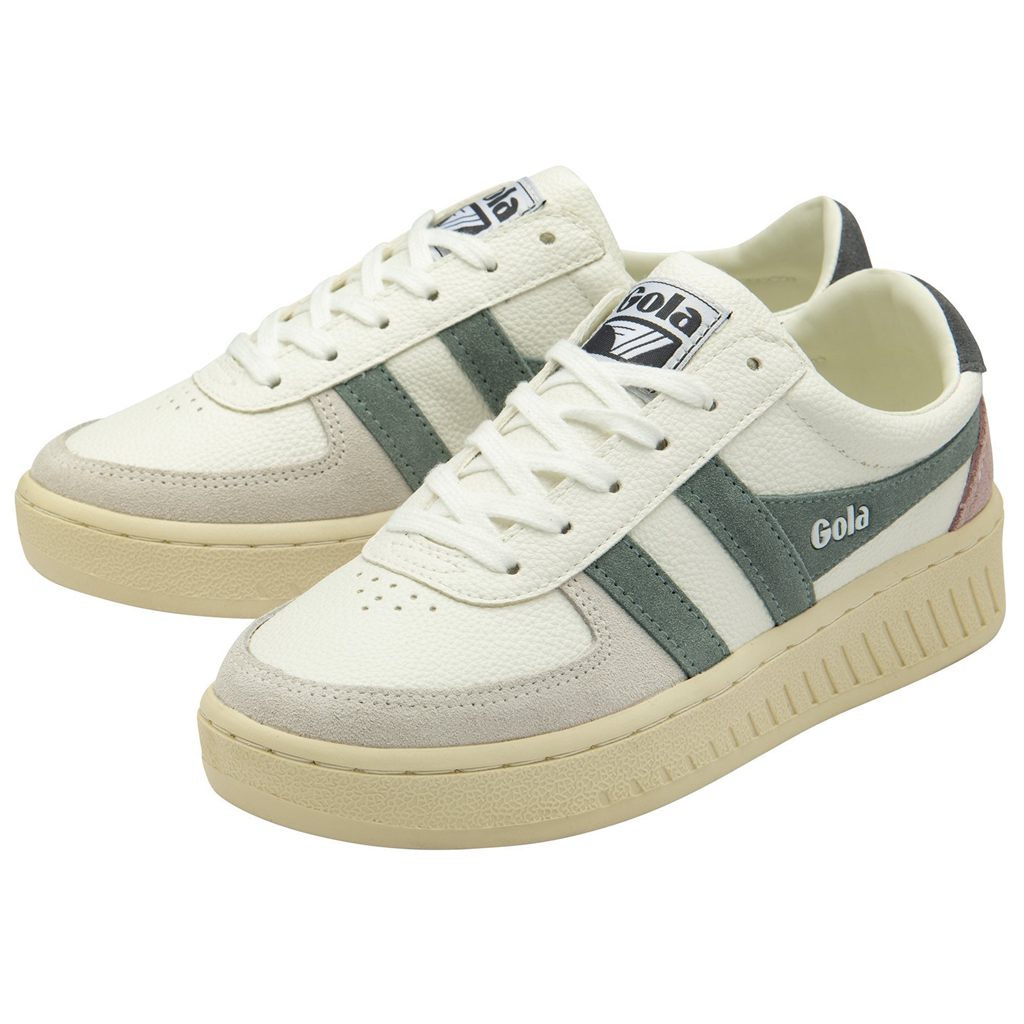 Gola Classics Grandslam Trident Sneakers Białe Polska | 0527AJYQF