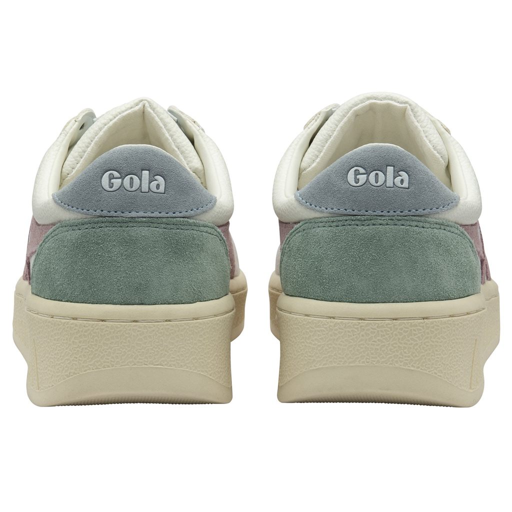 Gola Classics Grandslam Trident Sneakers Białe Różowe Polska | 7693UCIEJ