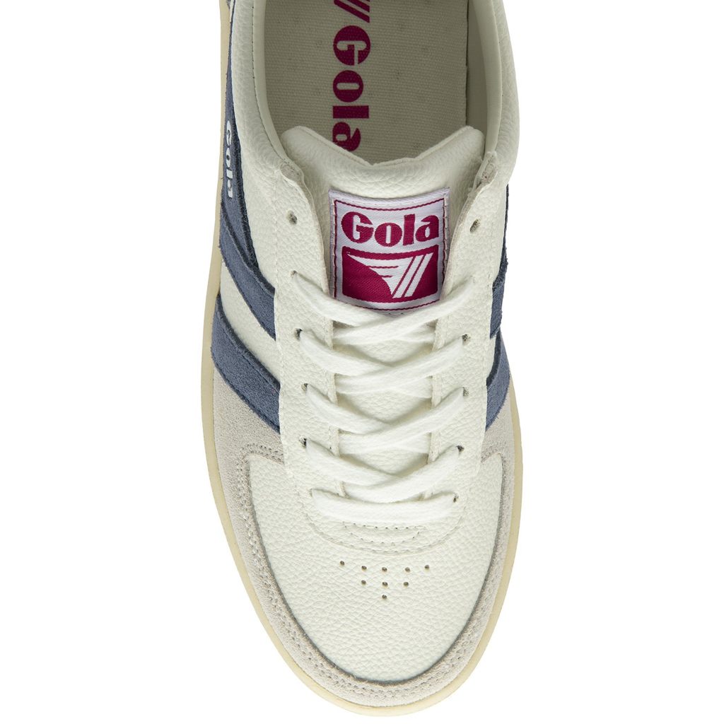 Gola Classics Grandslam Trident Sneakers Białe Fuksja Polska | 5087WFGHP