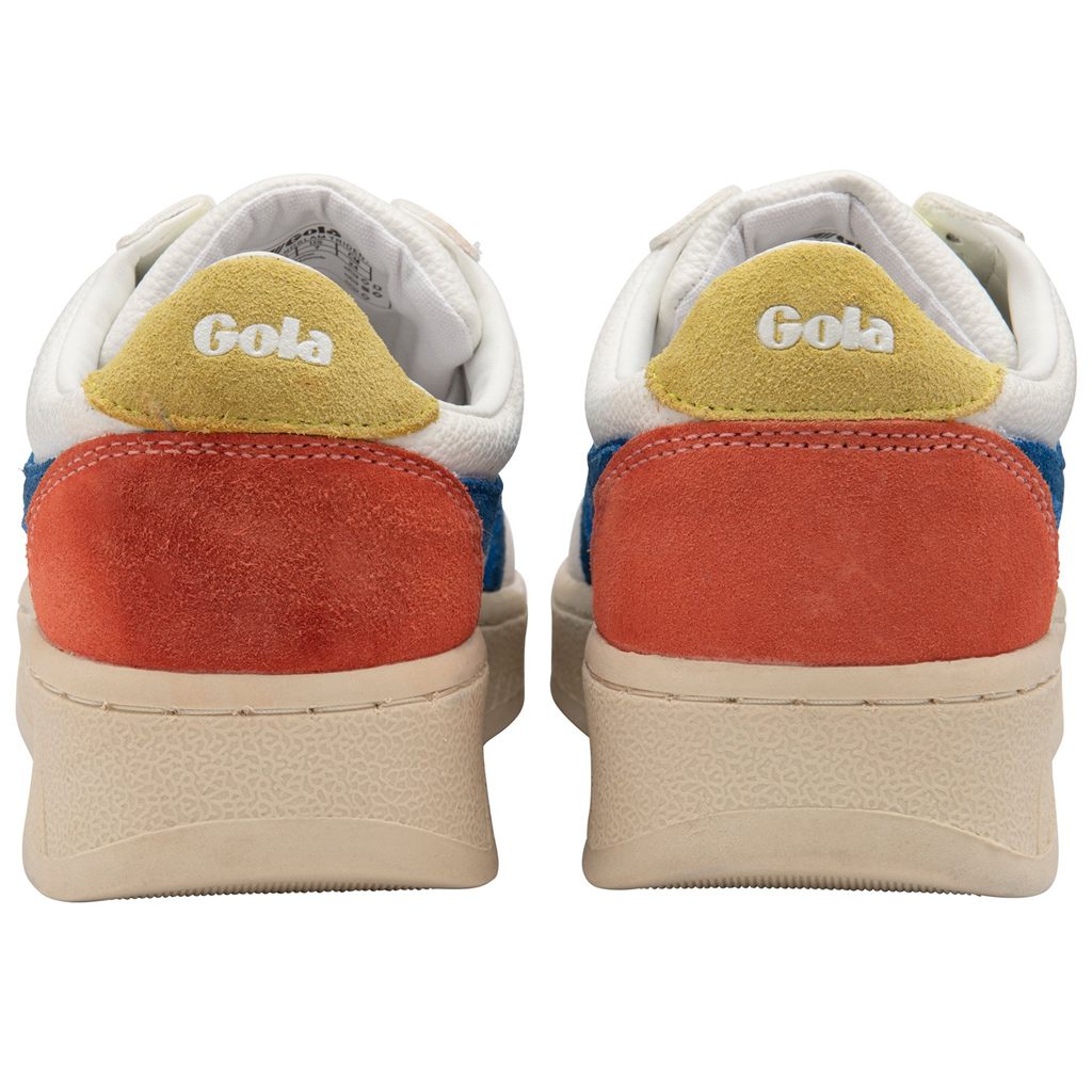 Gola Classics Grandslam Trident Sneakers Białe Niebieskie Polska | 0915JUTVH