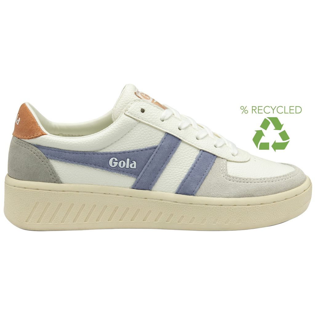 Gola Classics Grandslam Trident Sneakers Białe Lawenda Polska | 7398ETZWA