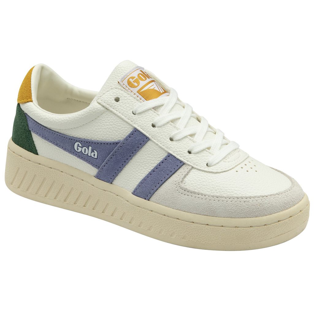 Gola Classics Grandslam Trident Sneakers Białe Lawenda Polska | 5706TWBIX