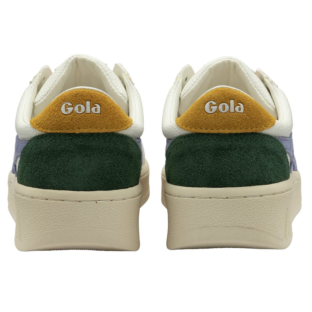 Gola Classics Grandslam Trident Sneakers Białe Lawenda Polska | 5706TWBIX