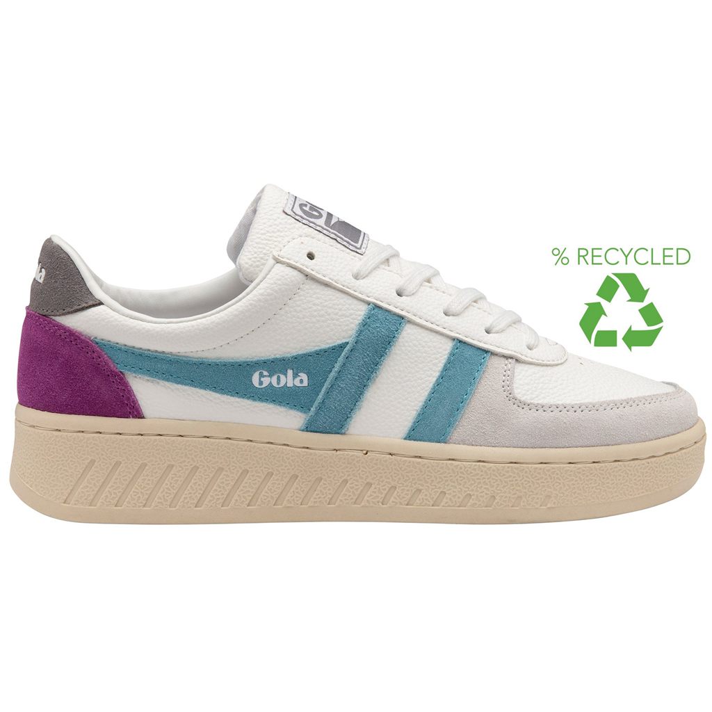Gola Classics Grandslam Trident Sneakers Białe Polska | 9123KQYPL